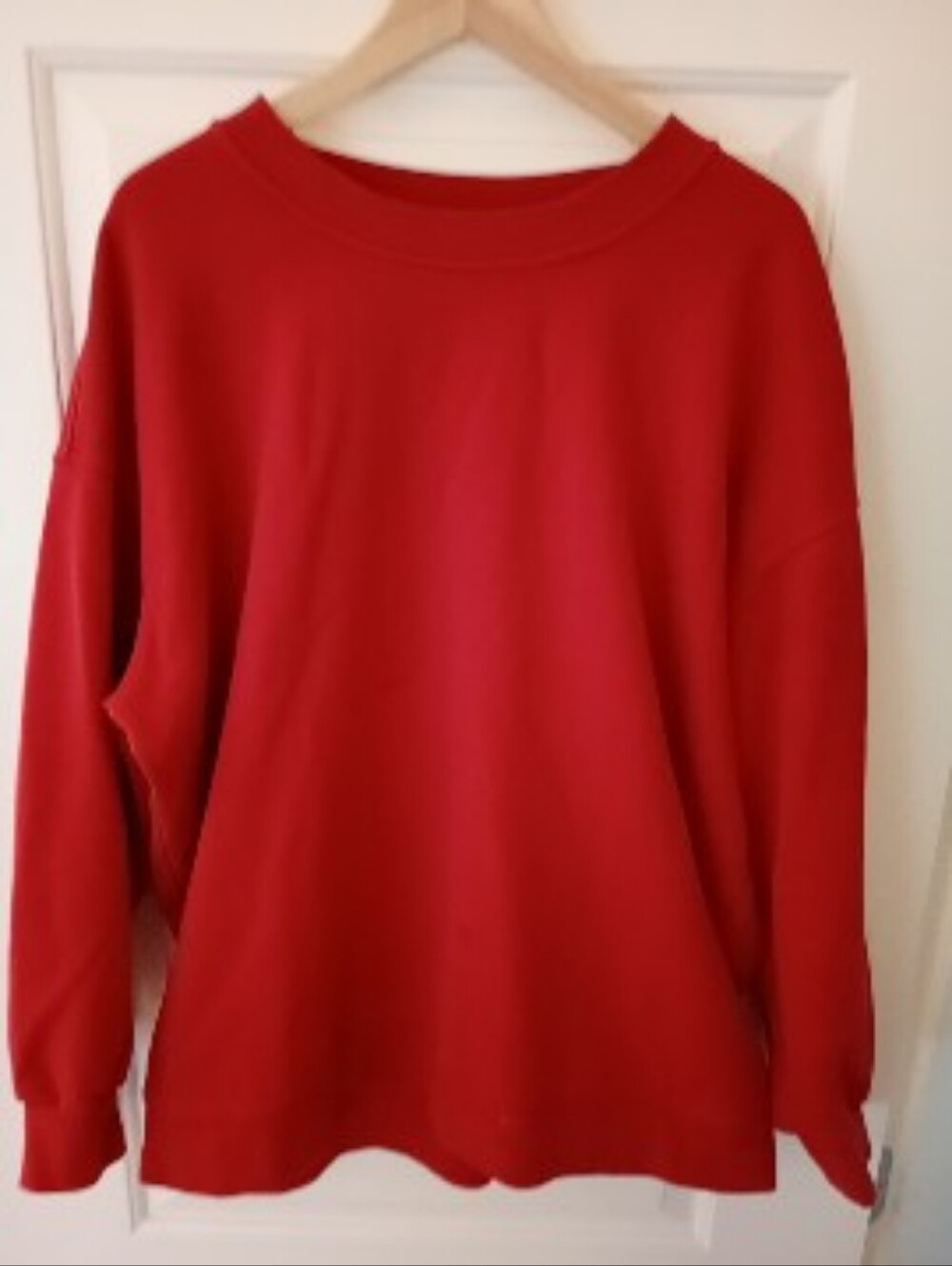 Lululemon | Classic Red Women's Crewneck Sweatshirt | XXL